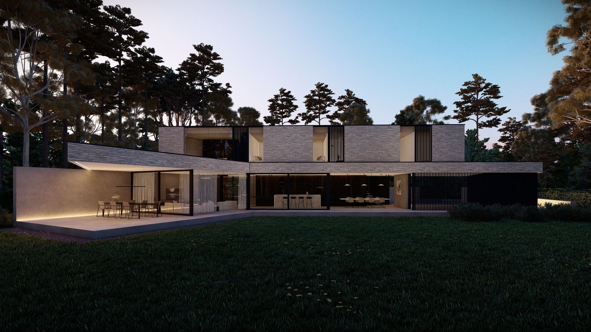 sfeervolle moderne villa