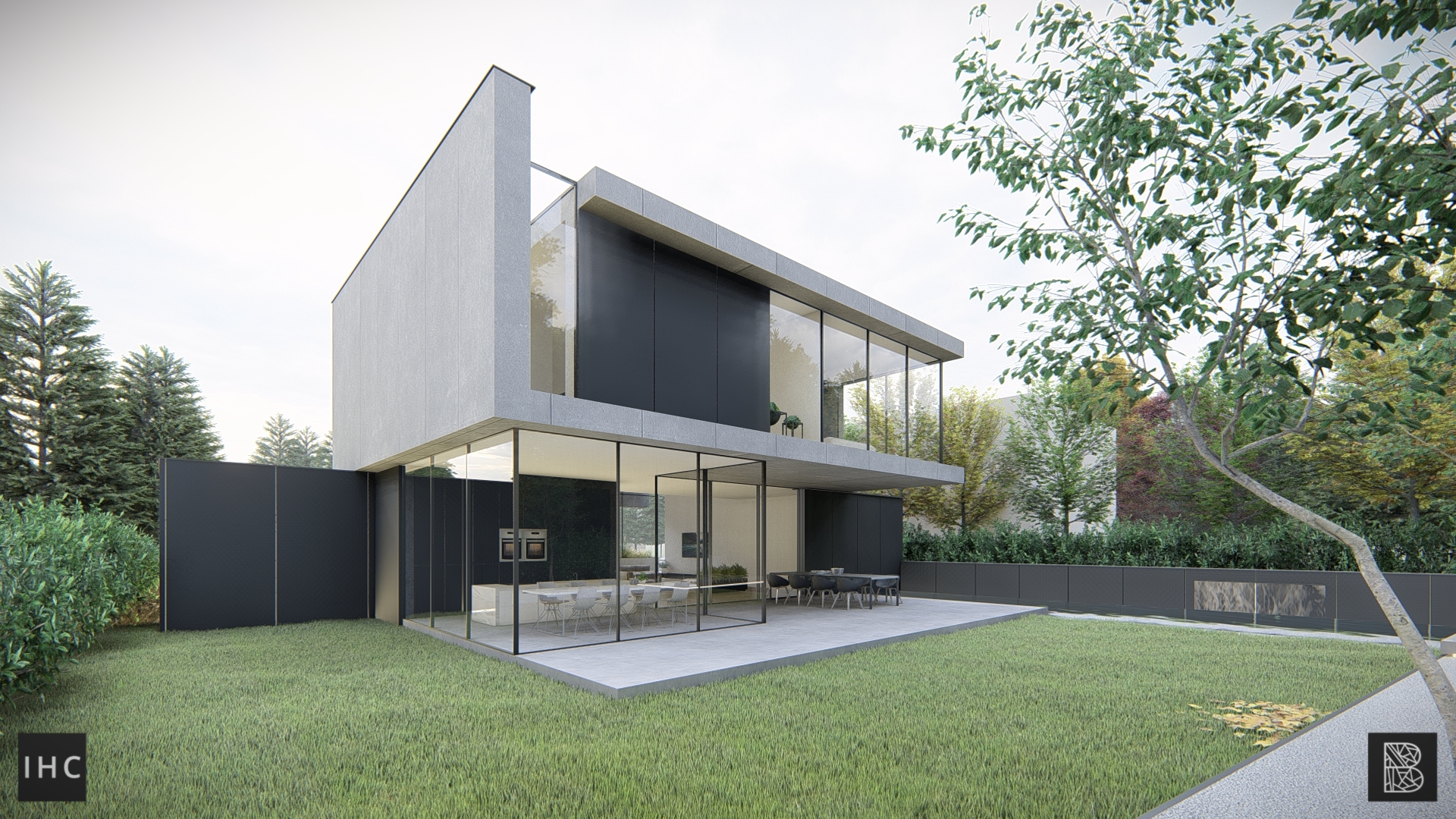 moderne minimalistische woning